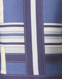 Fabric image thumbnail - Rani Arabella - Blue Printed Wool Jacket