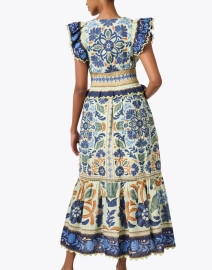 Back image thumbnail - Farm Rio - Multi Print Cotton Maxi Dress