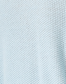 Fabric image thumbnail - Lisa Todd - Aqua Blue Contrast Stripe Sweater