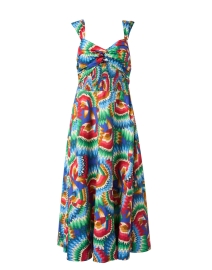 Product image thumbnail - Farm Rio - Multi Print Midi Dress