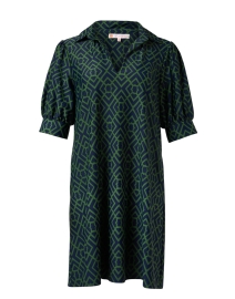 Product image thumbnail - Jude Connally - Emerson Green and Black Print Dress