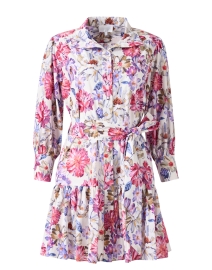 Product image thumbnail - Christy Lynn - Emi Multi Floral Print Shirt Dress