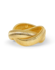 Product image thumbnail - Janis by Janis Savitt - Gold Twist Cobra Bracelet