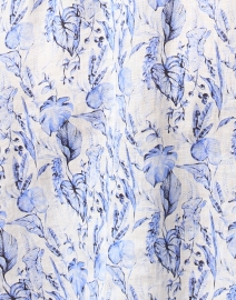 Fabric image thumbnail - 120% Lino - Blue Print Linen Shirt Dress