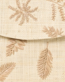 Fabric image thumbnail - Kayu - Sadie Embroidered Straw Clutch