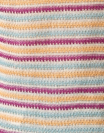 Fabric image thumbnail - Weekend Max Mara - Caldaia Multi Stripe Linen Sweater