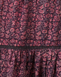 Fabric image thumbnail - Bell - Mandy Brown and Pink Paisley Skirt