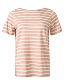 Product image thumbnail - Majestic Filatures - Pink and Cream Striped Tee