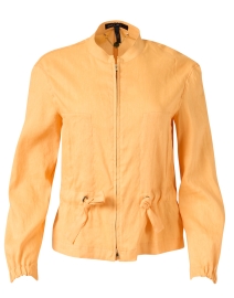 Orange Linen Jacket 