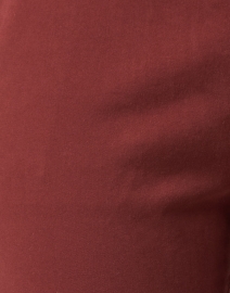Fabric image thumbnail - AG Jeans - Caden Burgundy Stretch Cotton Pant