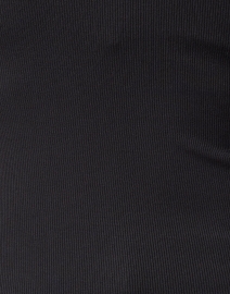 Fabric image thumbnail - Vince - Black Elbow Sleeve Cotton Tee