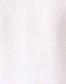 Fabric image thumbnail - 120% Lino - White Linen Pintucked Shirt