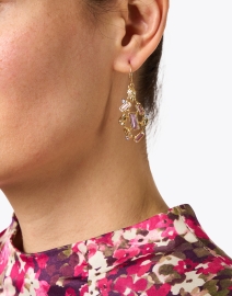 Look image thumbnail - Alexis Bittar - Amethyst Cluster Drop Earrings