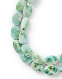 Front image thumbnail - Nest - Green Moonstone Necklace