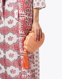 Look image thumbnail - Rafe - Katie Coral Shell Clutch