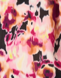 Fabric image thumbnail - Kobi Halperin - Mabel Pink Multi Print Silk Blouse