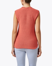 Back image thumbnail - Fabiana Filippi - Coral Cotton Sweater