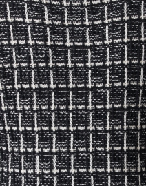 Fabric image thumbnail - L.K. Bennett - Aliyah Black And White Knit Cardigan
