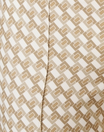 Fabric image thumbnail - MAC Jeans - Anna Beige Geometric Print Pant