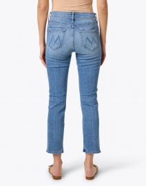 Back image thumbnail - Mother - The Dazzler Mid-Rise Straight Leg Ankle Jean
