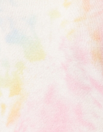 Kinross - Multicolored Tie Dye Print Cashmere Sweater
