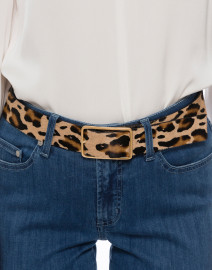 Milla Leopard Calf Hair Belt