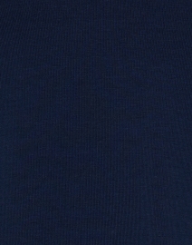 J'Envie - Navy Stretch Cotton Button Detail Top
