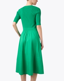 Back image thumbnail - Shoshanna - Harriet Green Dress