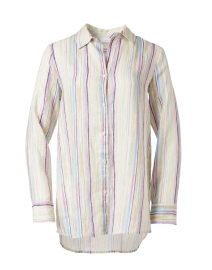 Clooney Multi Stripe Linen Shirt