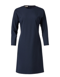 Navy A-Line Dress