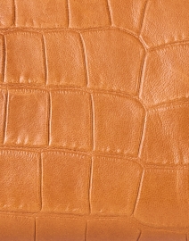 Fabric image thumbnail - Jerome Dreyfuss - Lulu Brown Croc Leather Bag