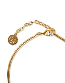 Back image thumbnail - Ben-Amun - Gold Pearl and Stone Necklace