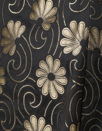 Fabric image thumbnail - Banjanan - Gracia Black and Gold Jacquard Dress