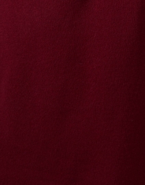 Fabric image thumbnail - Allude - Bordeaux Red Wool Cashmere Turtleneck Dress