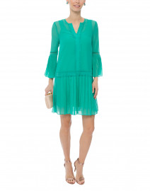Paloma Seagreen Crinkle Cotton Dress