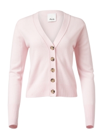 Product image thumbnail - Allude - Light Pink Wool Cashmere Cardigan