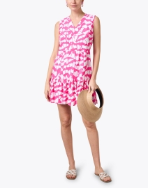 Look image thumbnail - Jude Connally - Annabelle Pink Print Dress