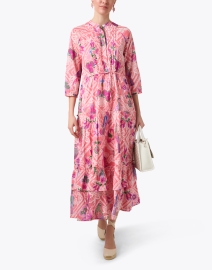Look image thumbnail - Banjanan - Bazaar Pink Print Cotton Dress