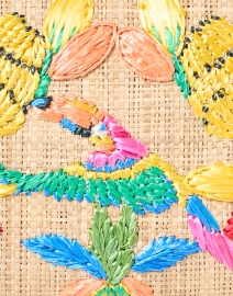 Fabric image thumbnail - SERPUI - Lolita Tan Toucan Embroidered Clutch 