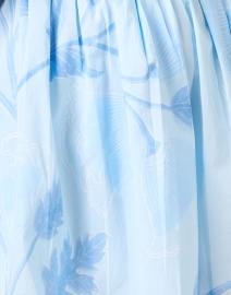 Fabric image thumbnail - Juliet Dunn - Blouson Blue Floral Print Dress