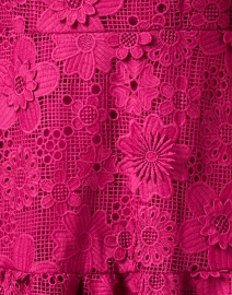 Fabric image thumbnail - Abbey Glass - Ellery Fuchsia Lace Dress