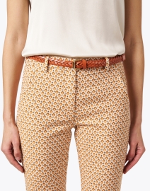 Look image thumbnail - Weekend Max Mara - Belinda Brown Braided Leather Belt