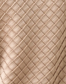 Fabric image thumbnail - Lafayette 148 New York - Beige Diamond Plisse Blouse
