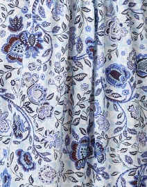 Fabric image thumbnail - Poupette St Barth - Sasha Blue Floral Mini Dress