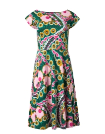 Product image thumbnail - Weekend Max Mara - Jesone Green Printed Dress