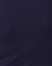 Kinross - Navy Silk Cashmere Top