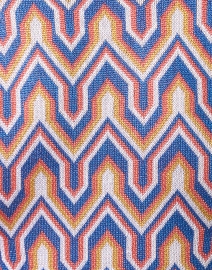 Fabric image thumbnail - Ecru - Blue Multi Geo Intarsia Sweater