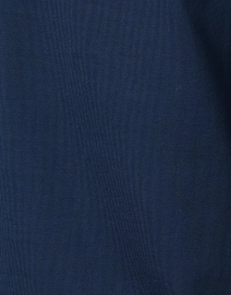 Fabric image thumbnail - E.L.I. - Navy Cotton Criss Cross Top