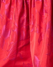 Fabric image thumbnail - Finley - Red and Pink Jacquard Print Skirt