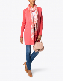 Look image thumbnail - Kinross - Rosa Coral Wool Cashmere Coat